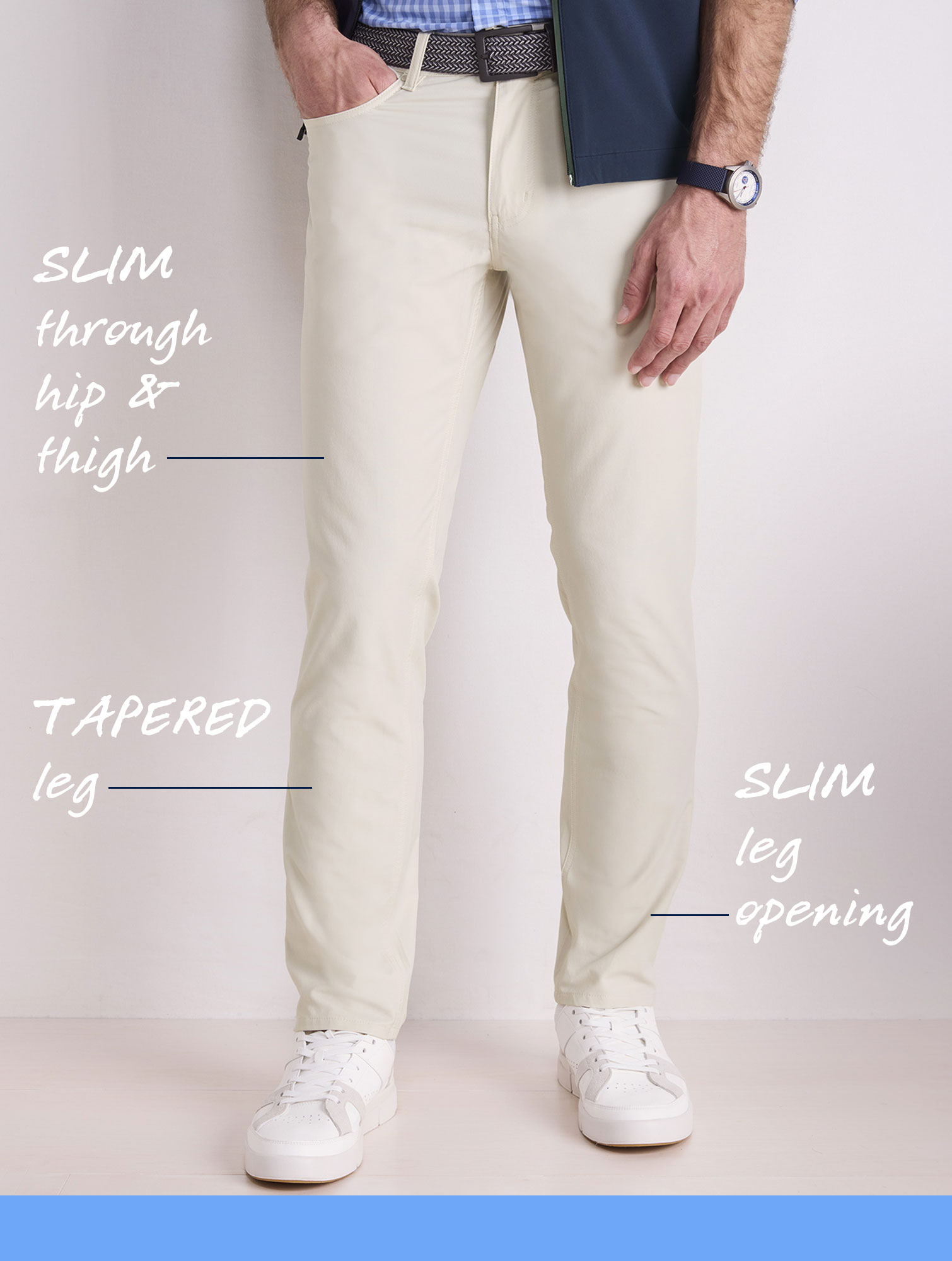 Mens 5-Pocket Pants